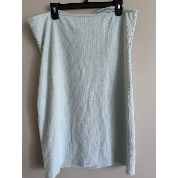 H&M Mint Green Strapless Bodycon Dress; Size‎ XL - Picture 2 of 5